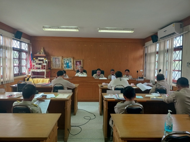 การประชุมสภาองค์การบริหารส่วนตำบลนาใต้สมัยสามัญ สมัยที่ 4 ประจำปี พ.ศ. 2565